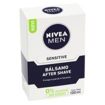 Pós Barba Nivea For Men Bálsamo Sensitive 100Ml - Bdf Nivea Ltda
