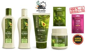 Pós-Química Bio Extratus Restaura e Nutre 5 Produtos +Brinde Pós-Química Bio Extratus Restaura e Nutre 5 Produtos +Brinde