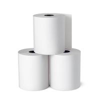 POS Rolls Staples 925292, 1 camada, 80 mm x 67 m, pacote com 50 unidades, sem BPA