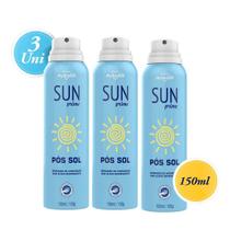 Pós Sol proteção para pele Sun Prime 3 Unidades - Mundial Prime