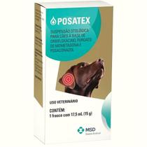 POSATEX Suspensão otológica 17,5ml- 15g - MSD SAUDE ANIMAL