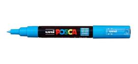 Posca PC-1M Sky Blue traço Extra Fino 0.7mm Uni-ball Posca PC-1M Sky Blue traço Extra Fino 0.7mm Uni-ball