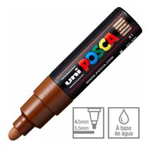 Posca PC-7M Marrom Ponta Redonda 4.5 a 5.5mm