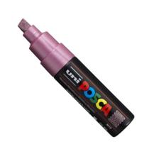 Posca PC-8K ROSA METÁLICO Ponta Chanfrada Uniball Posca PC-8K ROSA METÁLICO Ponta Chanfrada Uniball