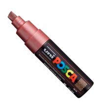 Posca PC-8K Vermelho Metálico - Ponta Chanfrada Uniball
