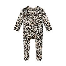 Posh Amendoim Baby Rompers Pijamas - Pijamas Footie - Roupas de Menina - Roupas de Menina Recém-Nascida - Dormentes de Bebê 0-24 Meses