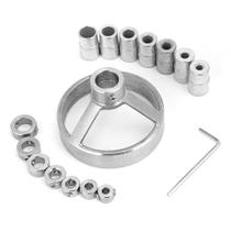 Posicionador de perfuração LZKW Steel, conjunto de 16 peças para carpintaria