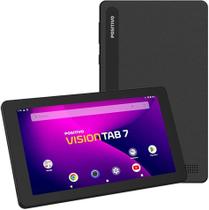 Positivo Vision TAB 7 128GB, 3GB RAM, Tela 7” Android 11 Conectividade Wi-Fi Cor Preto