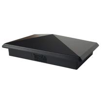 Post Cap Decorex Hardware Aluminium Pyramid 3,5 x 5,5 preta Post Cap Decorex Hardware Aluminium Pyramid 3,5 x 5,5 preta