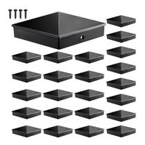 Post Caps 4x4 Threekia 3,5"x3,5" ASA resistentes a UV, pacote com 24