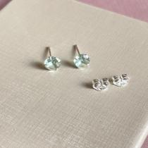 Post de brincos em prata 925 legítima