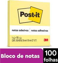 POST-IT 100 Notas 76 X 76MM Amarelo 3M