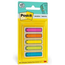 POST-IT FLAGS Setas 5 Cores Neon 11,9MM X 43MM 100 Folhas POST-IT FLAGS Setas 5 Cores Neon 11,9MM X 43MM 100 Folhas