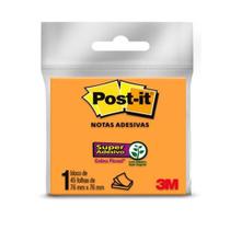 Post-it Laranja 76x76mm 45 Folhas 3m