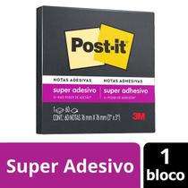 POST-IT Preto 76MM X 76MM 60 Folhas 3M