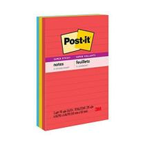 Post-it Sticky Notes 3 Blocos de 10 x 15cm 2x Mais Aderência Coleção Marrakesh Modelo: 660-3SSAN