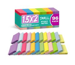Post-its Taja 3,8x5 cm 96 Blocos 12 Cores Post-its Taja 3,8x5 cm 96 Blocos 12 Cores