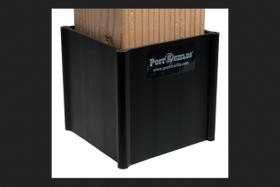 Post Shields Inc. Post-Shields, preto, 10x10 cm