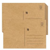 Postais KTFNOMES 100 Kraft 1015 cm 300 gsm Postais KTFNOMES 100 Kraft 1015 cm 300 gsm