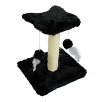 Poste Arranhador Brinquedo para Gato com Duas Bolinhas