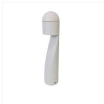 Poste Balizador 30cm Luminária para Jardim 1L Halopin Branco Poste Balizador 30cm Luminária para Jardim 1L Halopin Branco