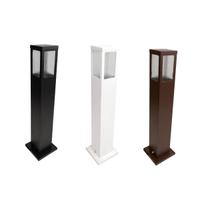 Poste Balizador 50cm P/ Jardim 4 Focos Decoração B504f