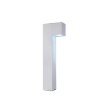Poste Balizador Cube Branco Aço/Termoplastico 1E27 50X15,5CM