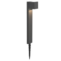 Poste Balizador de Jardim Espeto Solar LED 1W 55cm IP65 Branco Quente 3000K