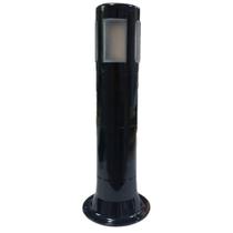 Poste Balizador Janelas Tube Light Soquete E27 Preto - Plaslumi, Opção: Preto