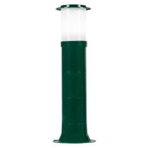 Poste Balizador Luminária Casa Sítio Jardim 50cm Verde