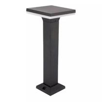 Poste Balizador Preto 30cm Led 12W 3000K Bivolt IP65 Poste Balizador Preto 30cm Led 12W 3000K Bivolt IP65