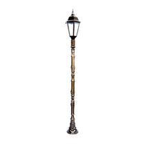 Poste Colonial de Jardim Blumenau de Alumínio Fundido 246cm