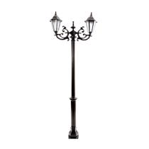 Poste Colonial De Jardim Porto Alegre Alumínio Fundido 226cm Poste Colonial De Jardim Porto Alegre Alumínio Fundido 226cm