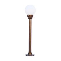 Poste Colonial Espanhol Pequeno para Jardim PT108 em Alumínio Preto 90cm Luminárias N. Sra. da Guia Poste Colonial Espanhol Pequeno para Jardim PT108 em Alumínio Preto 90cm Luminárias N. Sra. da Guia