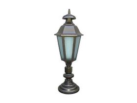Poste Colonial Italiano para Jardim Em Tubo De Alumínio 92cm Poste Colonial Italiano para Jardim Em Tubo De Alumínio 92cm