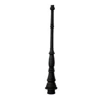 Poste Colonial Jardim Decoração N03 de Ferro Fundido 160cm Poste Colonial Jardim Decoração N03 de Ferro Fundido 160cm