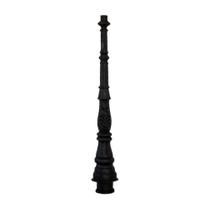 Poste Colonial Jardim Decoração N04 De Ferro Fundido 131Cm. Poste Colonial Jardim Decoração N04 De Ferro Fundido 131Cm.