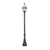 Poste Colonial Siena para Jardim de Alumínio 2,95m Preto Luminárias N. Sra. da Guia Poste Colonial Siena para Jardim de Alumínio 2,95m Preto Luminárias N. Sra. da Guia