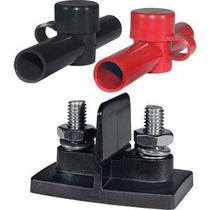 Poste de alimentação duplo 2x5/16" com terminais Blue Sea Systems