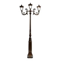 Poste de Jardim Paris 03 Genebra para Jardim Resistente à Maresia Alumínio 314cm Luminárias N. Sra. Poste de Jardim Paris 03 Genebra para Jardim Resistente à Maresia Alumínio 314cm Luminárias N. Sra.