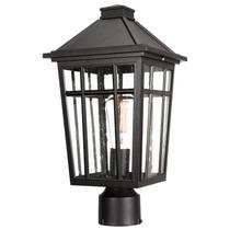 Poste de luz externa Darkaway 42cm IP65 Alumínio Preto 110V-220V