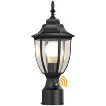 Poste de luz externa Lamomo Dusk to Dawn Waterproof