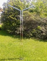 Poste duplo Inox 304 com led 2,22 mt de altura Poste duplo Inox 304 com led 2,22 mt de altura