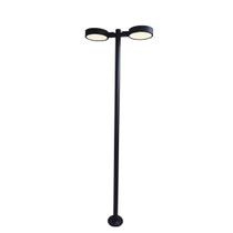 Poste Jardim Duplo LED Externo Alumínio Luz Quente 3000K Poste Jardim Duplo LED Externo Alumínio Luz Quente 3000K