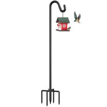 Poste para comedouro de pássaros Womnwomn ajustável 193 cm para área externa Poste para comedouro de pássaros Womnwomn ajustável 193 cm para área externa