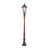 Poste para Jardim Verona Mini Alumínio Fundido 1,57m Luminárias N. Sra. da Guia Poste para Jardim Verona Mini Alumínio Fundido 1,57m Luminárias N. Sra. da Guia