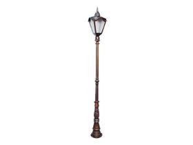 Poste Romano para Jardim de Alumínio Com 01 Luminária 2,20m Poste Romano para Jardim de Alumínio Com 01 Luminária 2,20m