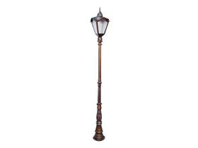 Poste Romano para Jardim de Alumínio Com 01 Luminária 2,20m Poste Romano para Jardim de Alumínio Com 01 Luminária 2,20m