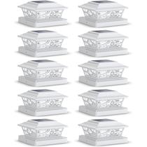 Poste solar SideInlar, pacote com 10, branco quente e frio