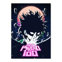 Pôster 100 Mobs Psychos Anime Art 30x40cm em papel